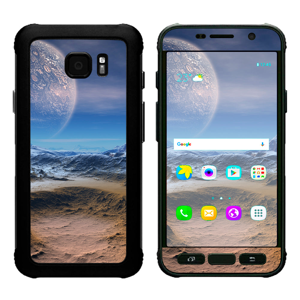  Space Planet Moon Surface Outerspace Samsung Galaxy S7 Active Skin