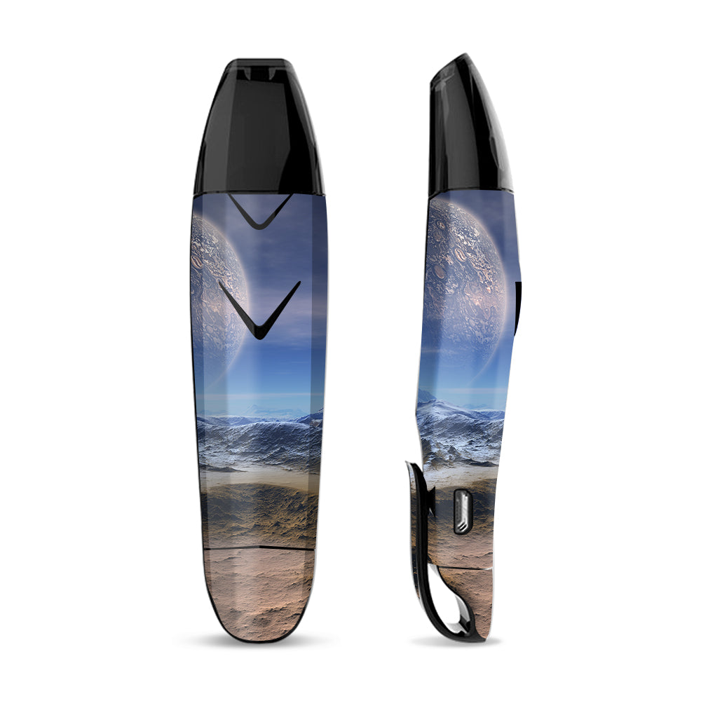 Skin Decal for Suorin Vagon  Vape / Space Planet Moon Surface outerspace