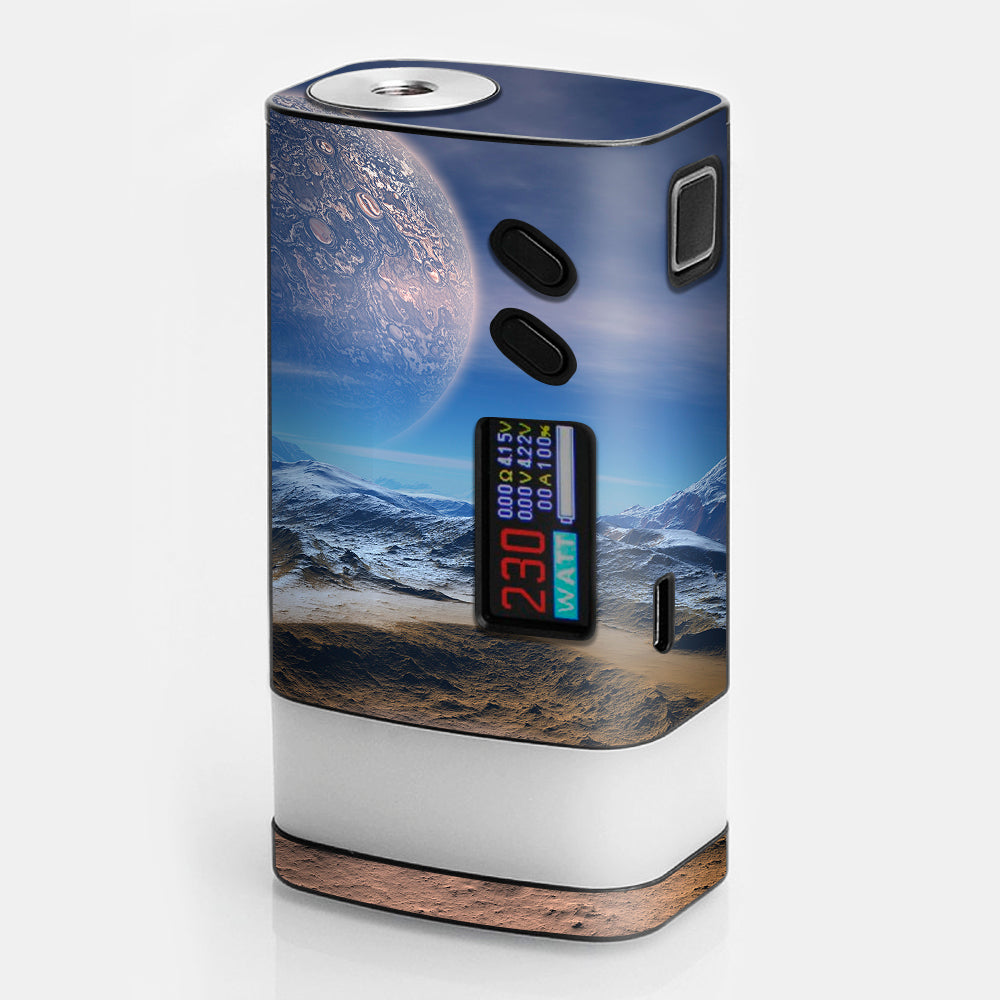  Space Planet Moon Surface Outerspace Sigelei Fuchai Glo 230w Skin