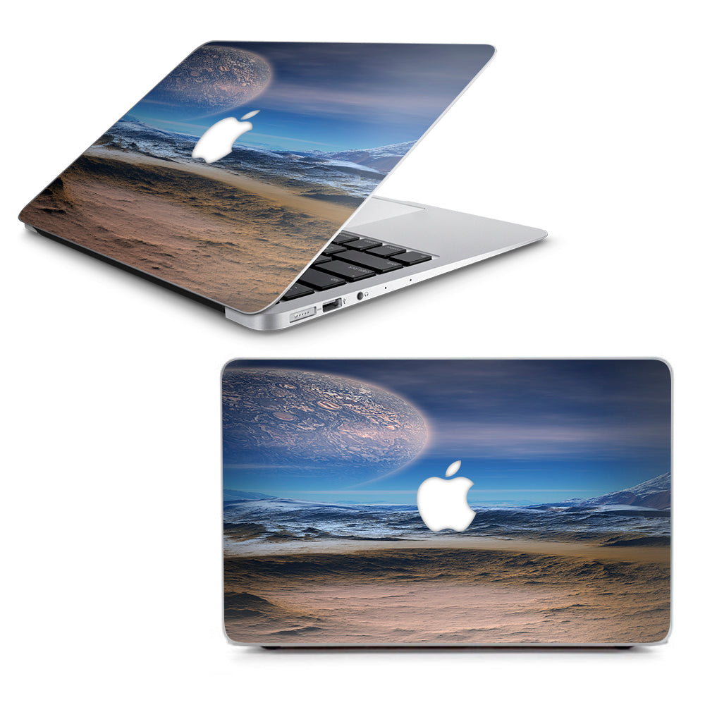  Space Planet Moon Surface Outerspace Macbook Air 11" A1370 A1465 Skin