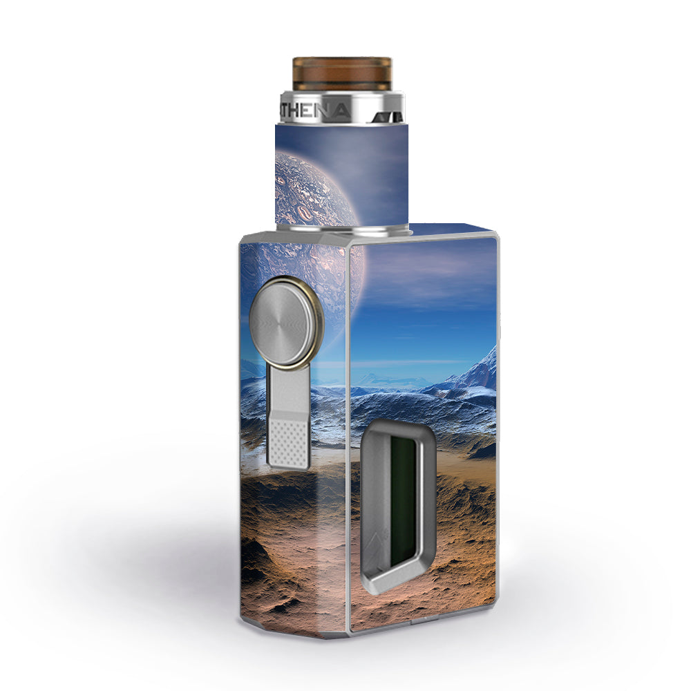  Space Planet Moon Surface Outerspace Geekvape Athena Squonk Skin