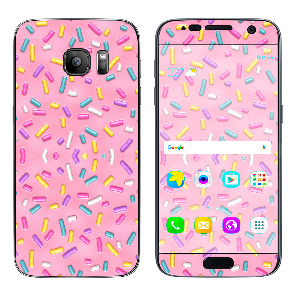  Sprinkles Cupcakes Ice Cream Samsung Galaxy S7 Skin