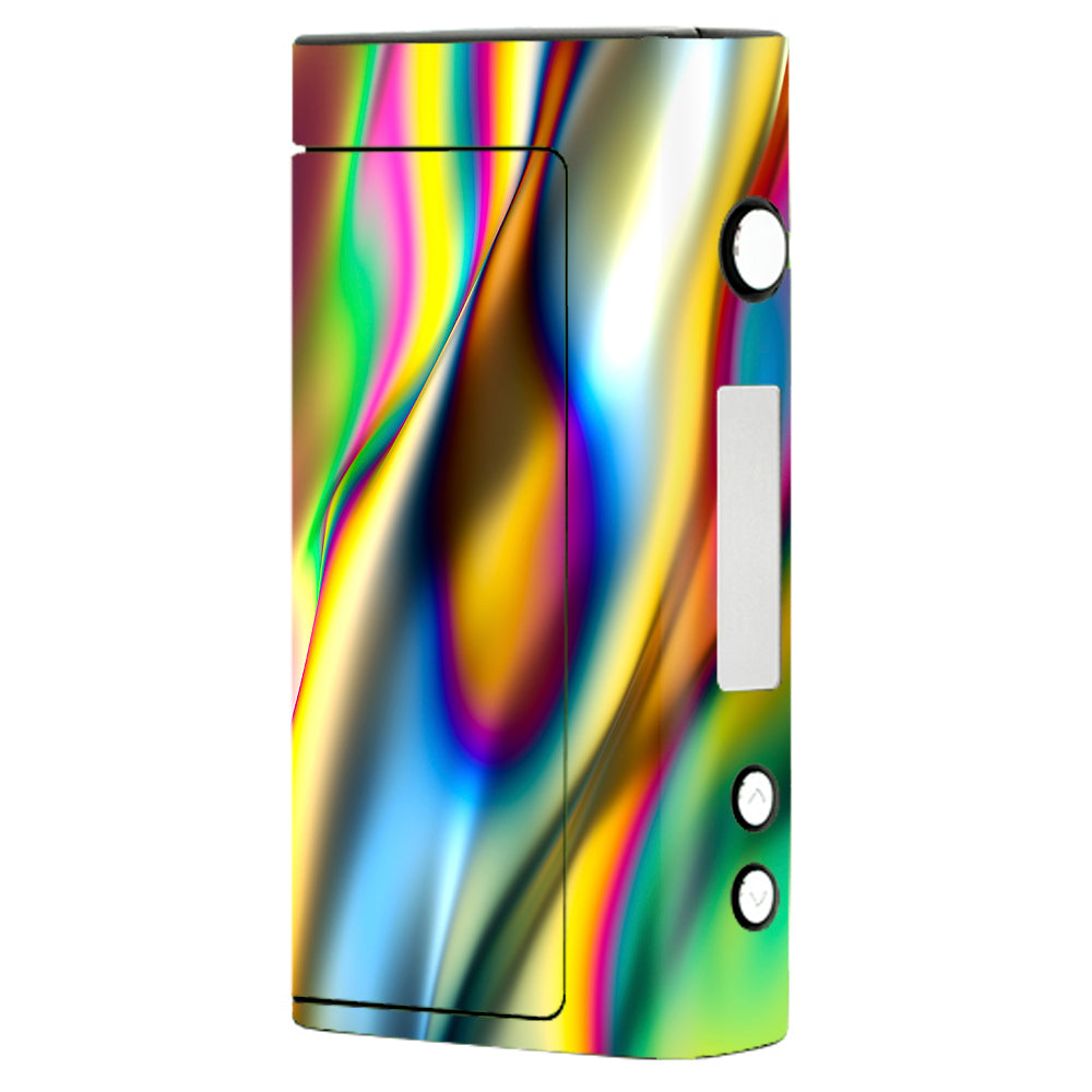 Oil Slick Rainbow Opalescent Design Awesome Sigelei Fuchai 200W Skin