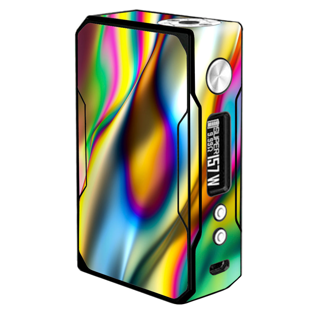  Oil Slick Rainbow Opalescent Design Awesome Voopoo Drag 157w Skin