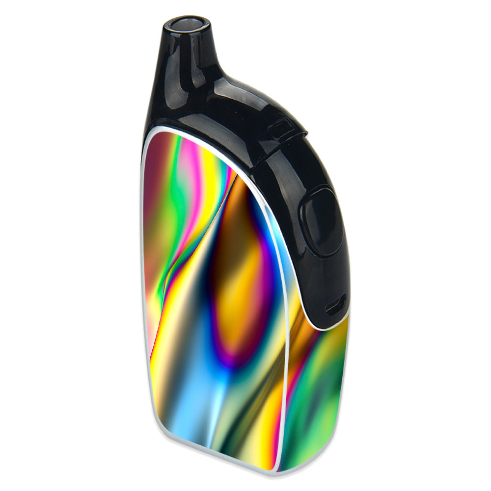  Oil Slick Rainbow Opalescent Design Awesome Joyetech Penguin Skin
