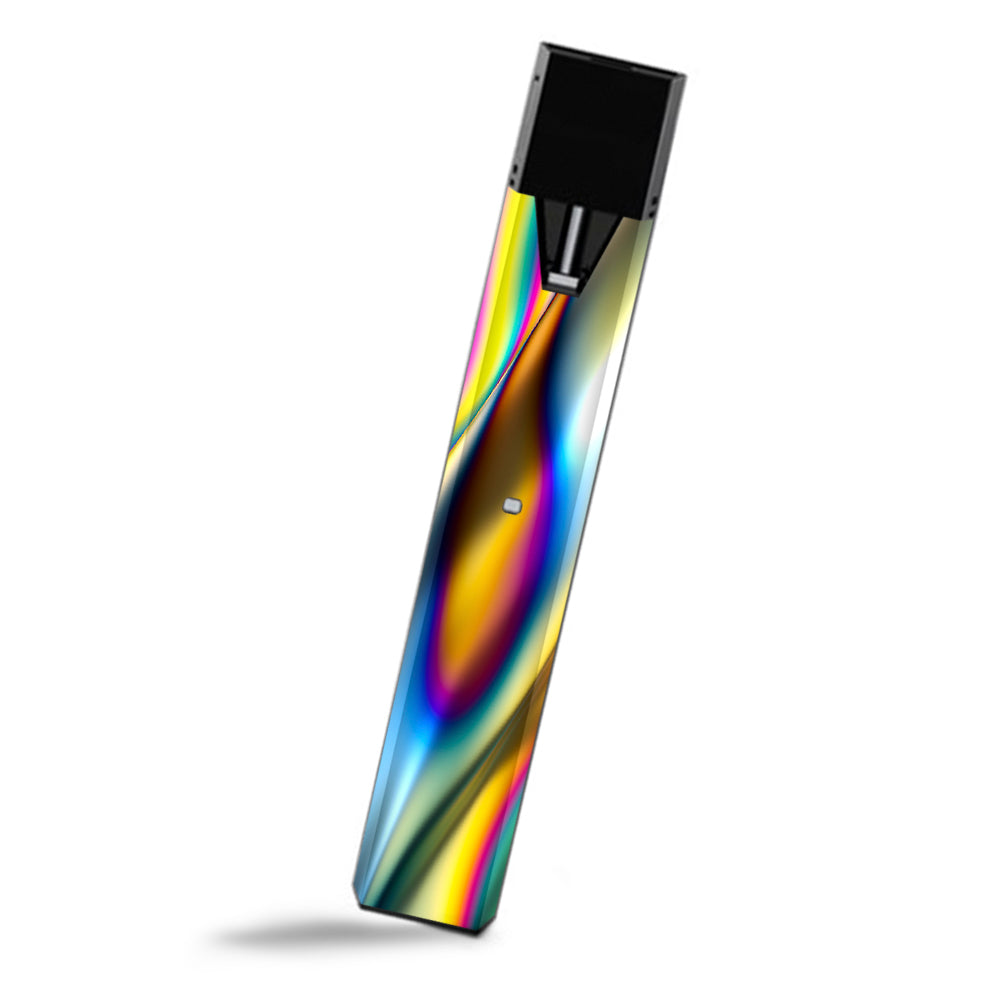  Oil Slick Rainbow Opalescent Design Awesome Smok Fit Ultra Portable Skin