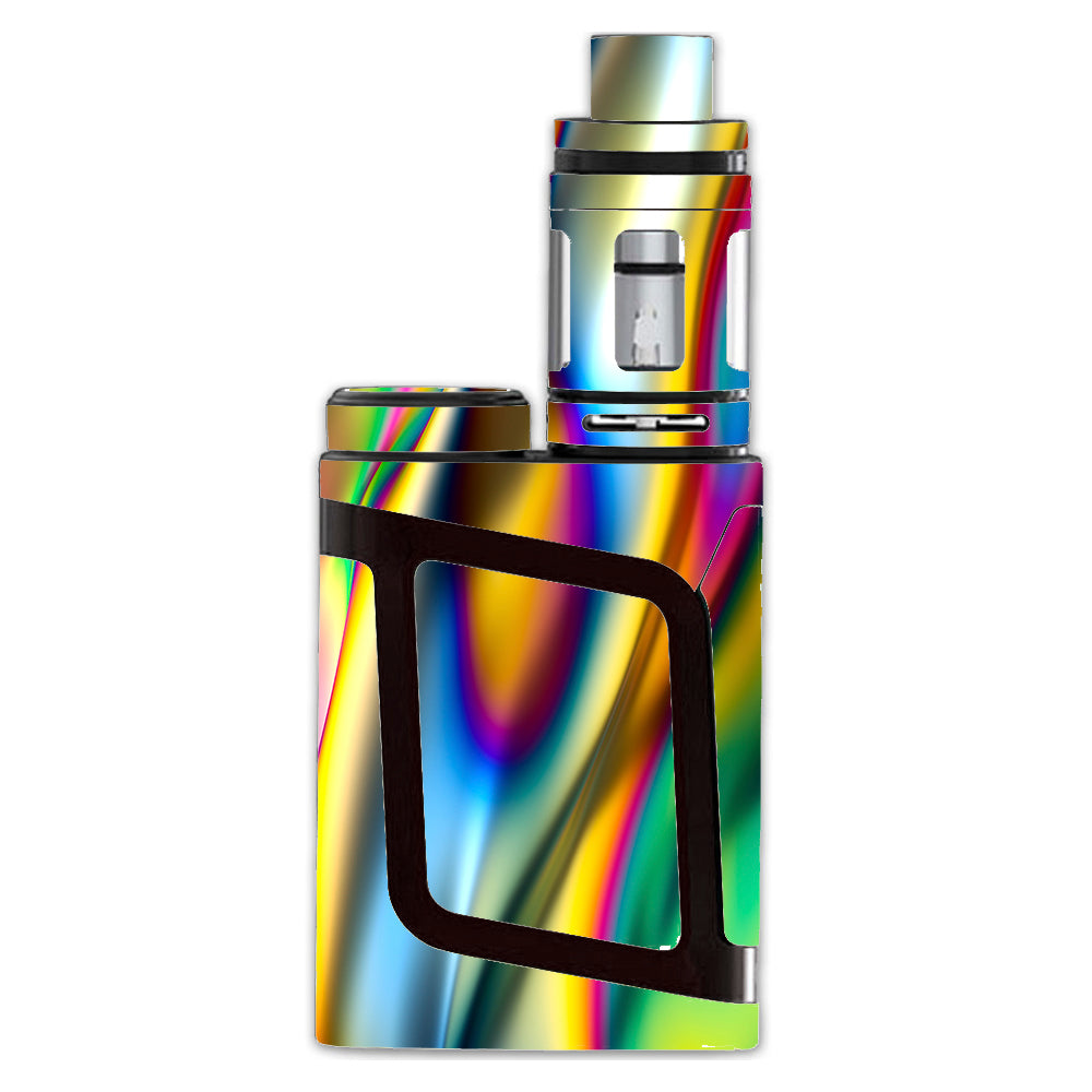  Oil Slick Rainbow Opalescent Design Awesome Smok AL85 Skin