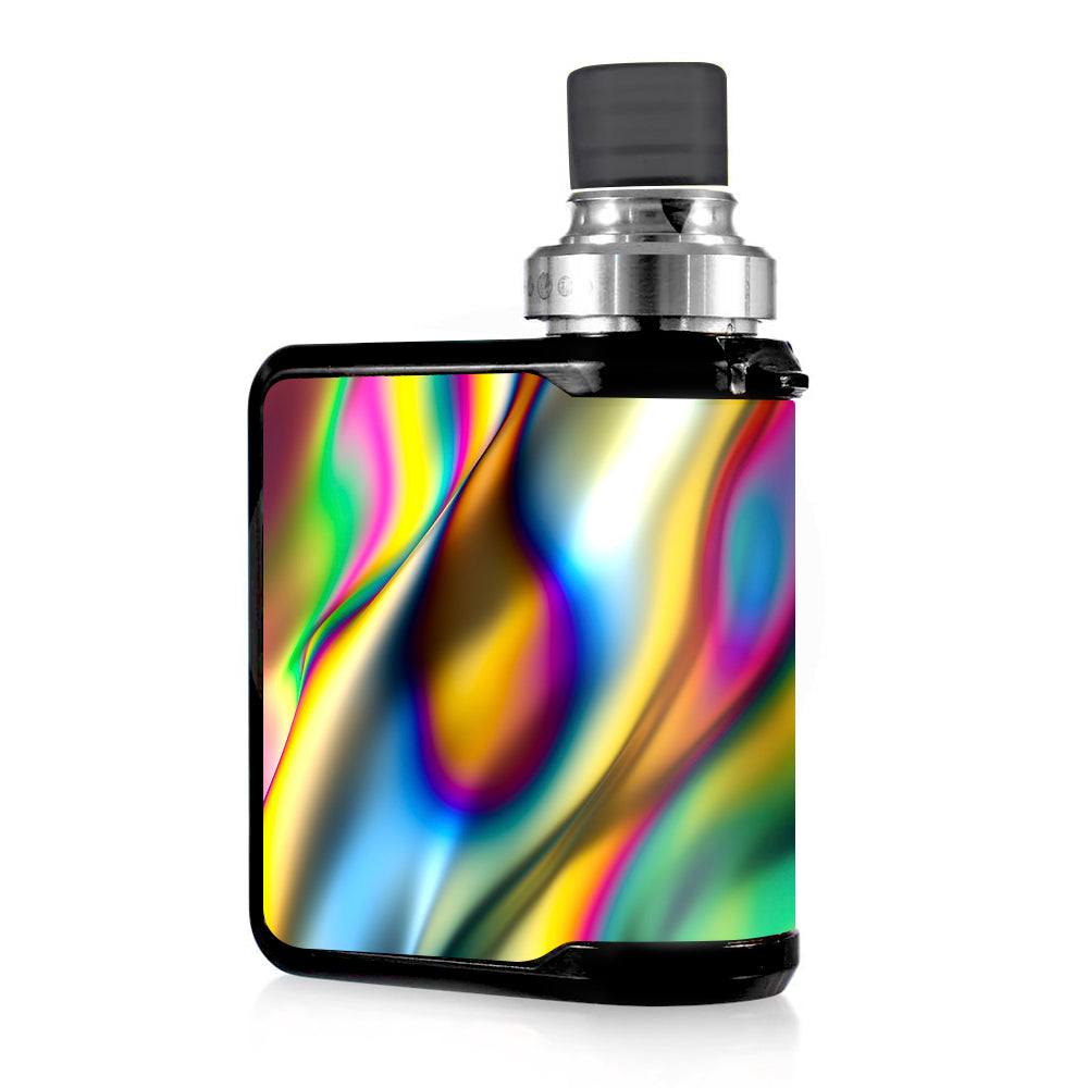  Oil Slick Rainbow Opalescent Design Awesome Mvape Mi-One Skin