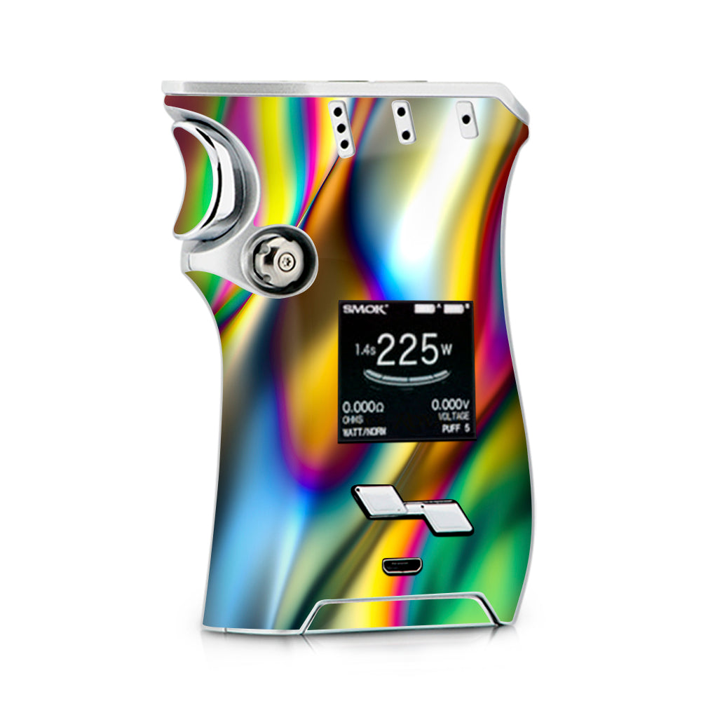 Oil Slick Rainbow Opalescent Design Awesome Smok Mag kit Skin