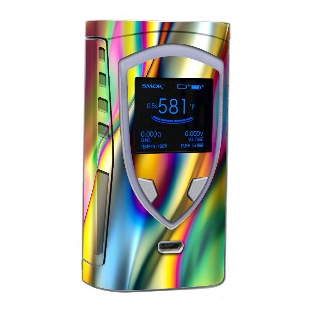  Oil Slick Rainbow Opalescent Design Awesome Smok Pro Color Skin
