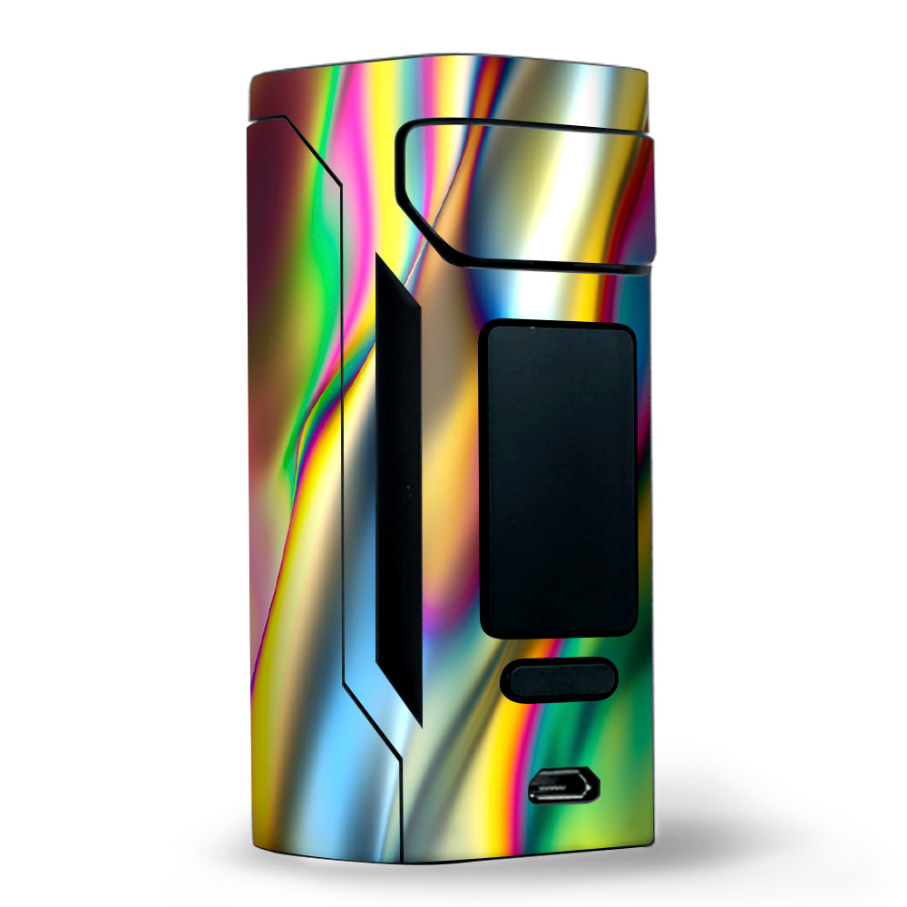 premium fruit vape juice Skin Decal for Wismec Reuleaux RX2 20700 Vape / Oil Slick Rainbow  Opalescent Design Awesome – itsaskin.com