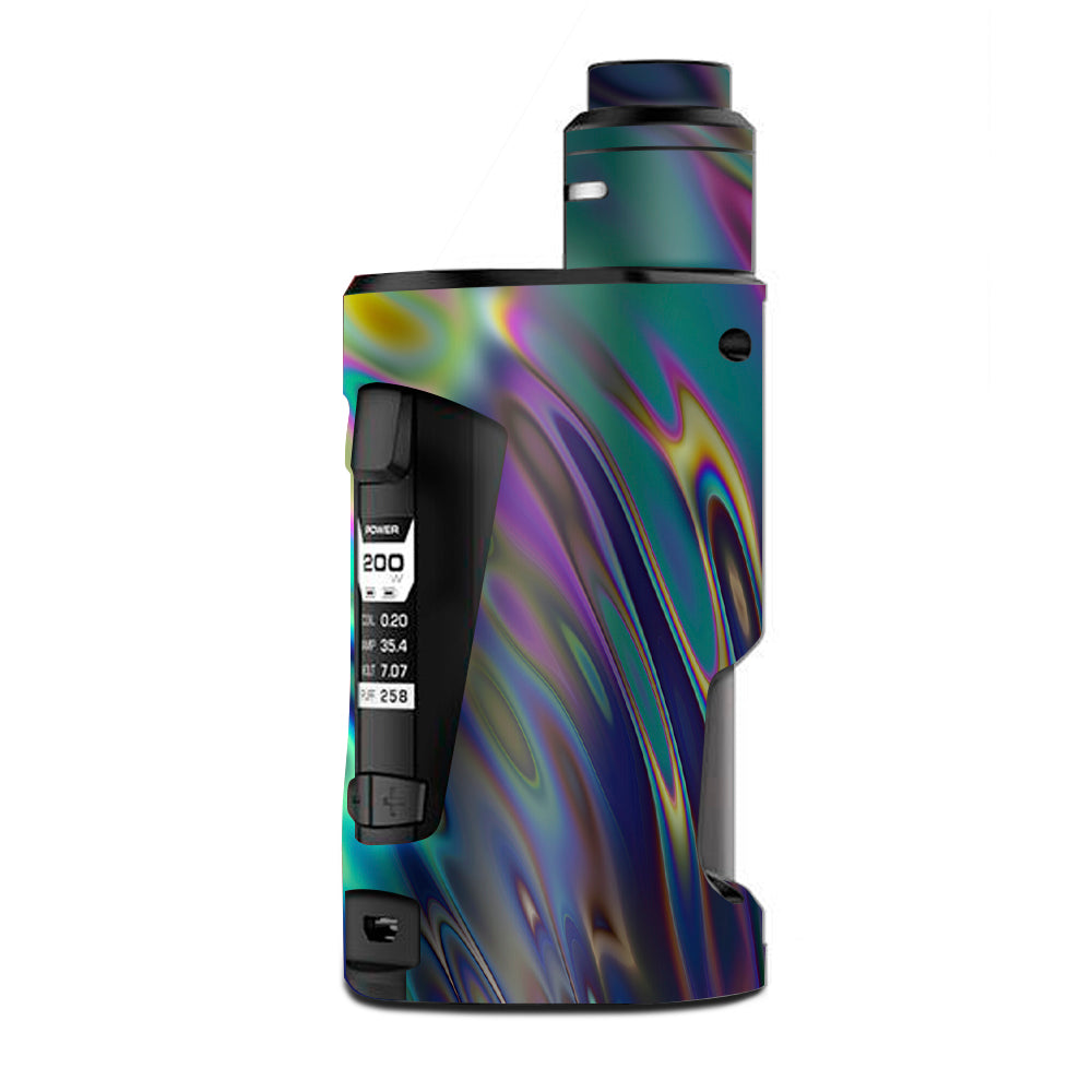 Skin Decal Vinyl Wrap for Geekvape GBox Squonk Kit 200W Vape Kit skins stickers cover / Oil Slick Opal Colorful Resin itsaskin.com Skin Decal Vinyl Wrap for Geekvape GBox Squonk Kit 200W Vape Kit skins stickers cover / Oil Slick Opal Colorful Resin itsaskin.com