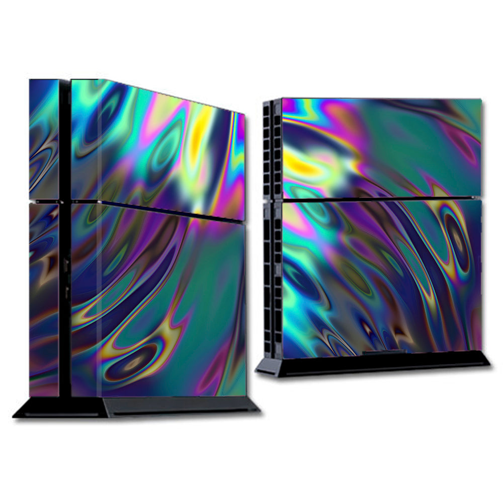  Oil Slick Opal Colorful Resin  Sony Playstation PS4 Skin