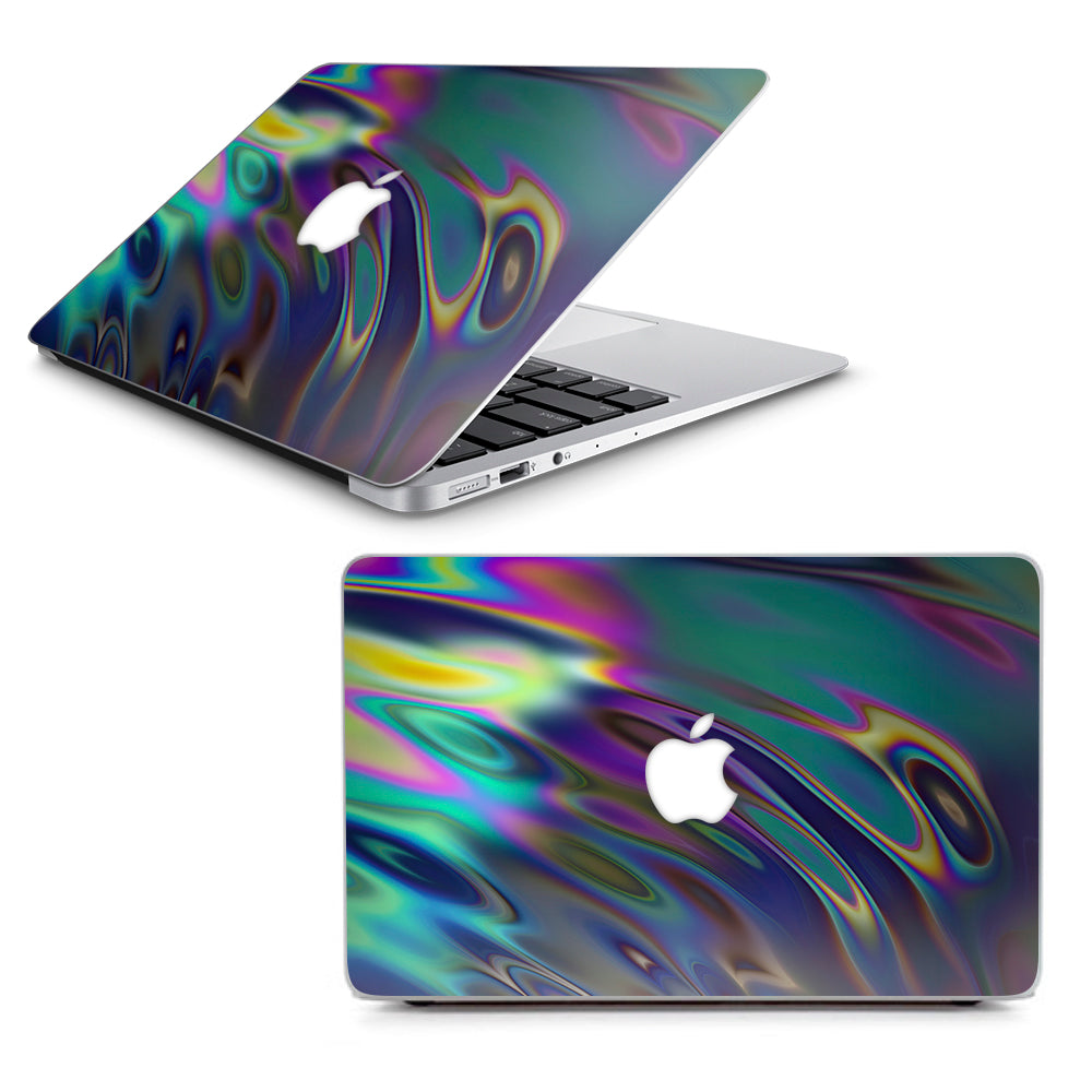  Oil Slick Opal Colorful Resin  Macbook Air 13" A1369 A1466 Skin