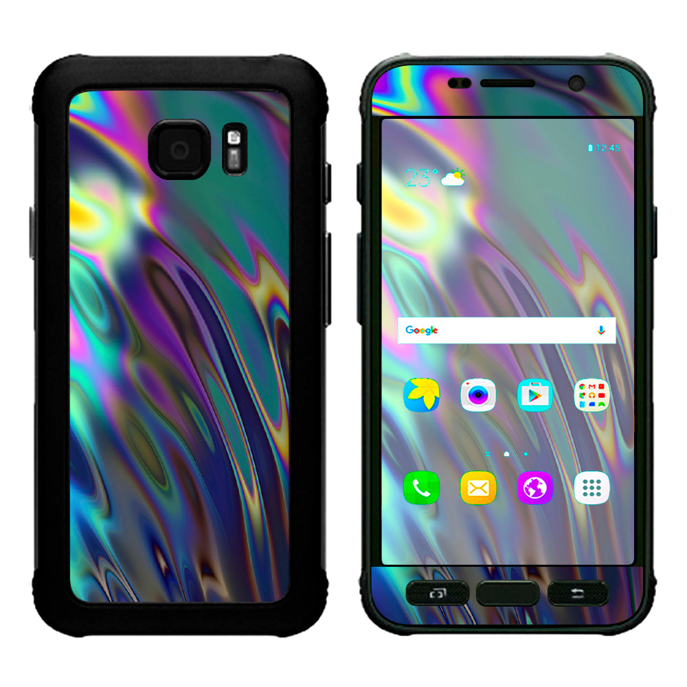  Oil Slick Opal Colorful Resin  Samsung Galaxy S7 Active Skin