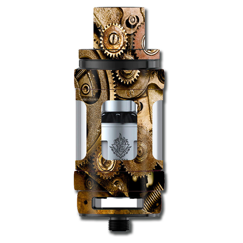 Skin Decal for Smok TFV12 Cloud King Beast Tank Vape / Steampunk Gears Steam Punk Old itsaskin.com Skin Decal for Smok TFV12 Cloud King Beast Tank Vape / Steampunk Gears Steam Punk Old itsaskin.com
