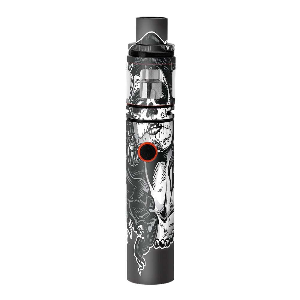 Sugar Skull Girl Dia de Los Meurtos Smok Stick V8 Skin