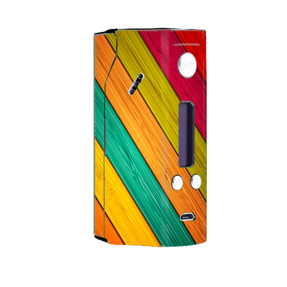  Color Wood Planks Wismec Reuleaux RX200 Skin