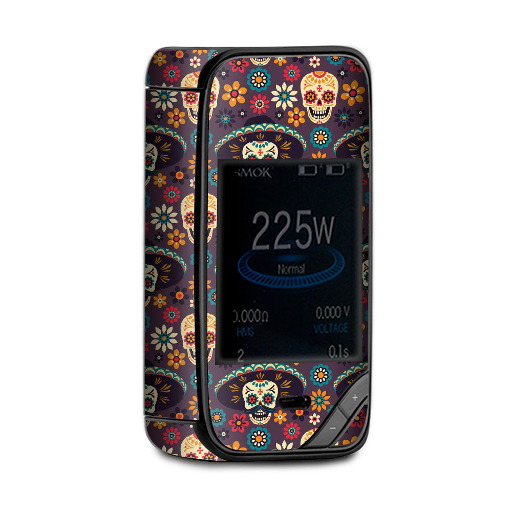  Sugar Skulls Sombrero Day Of The Dead X-Priv Smok Skin
