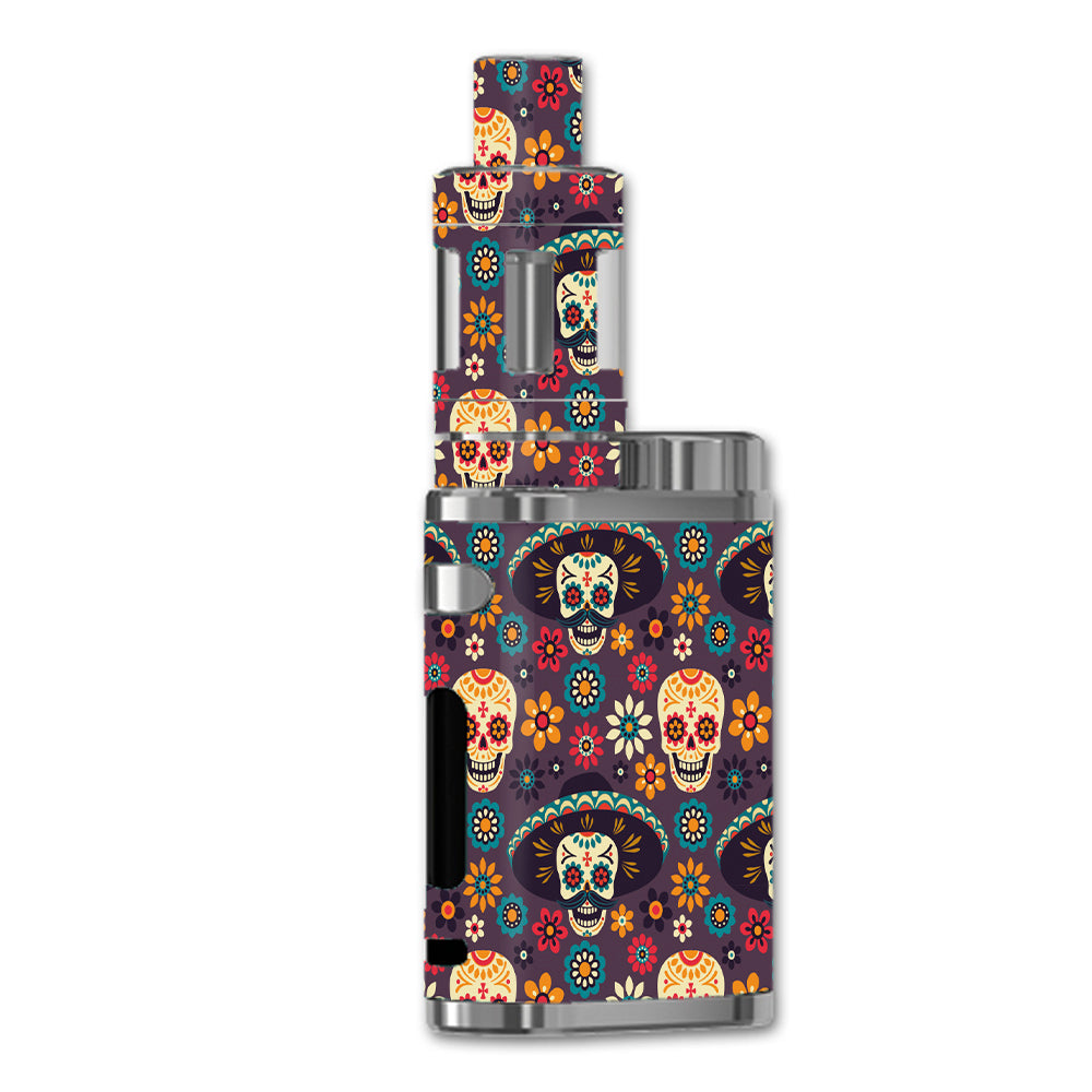  Sugar Skulls Sombrero Day Of The Dead eLeaf iStick Pico 75w Skin