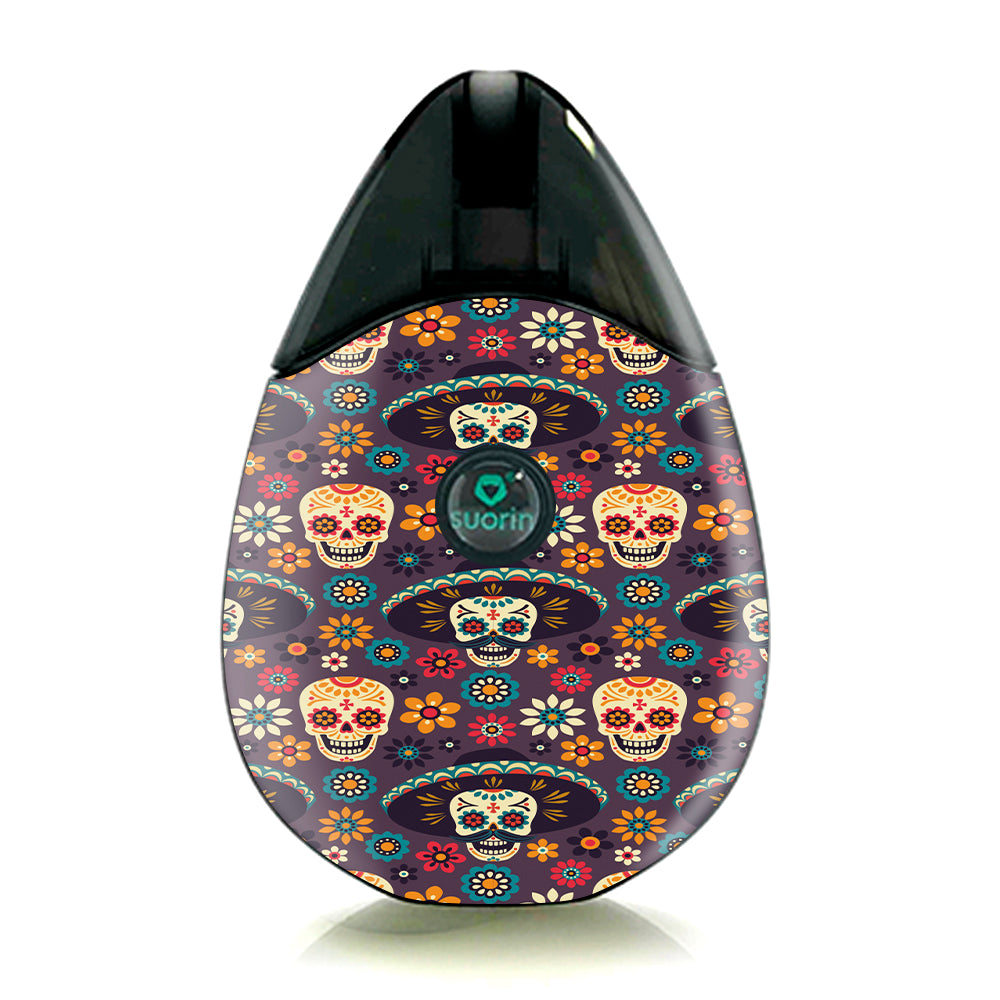  Sugar Skulls Sombrero Day Of The Dead Suorin Drop Skin