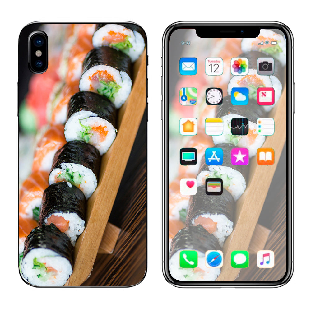  Sushi California Roll Japanese Food  Apple iPhone X Skin