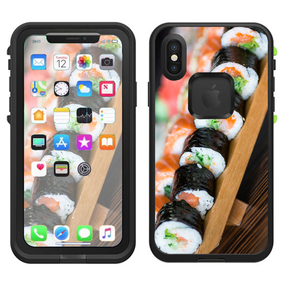  Sushi California Roll Japanese Food  Lifeproof Fre Case iPhone X Skin