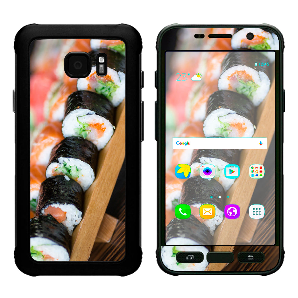  Sushi California Roll Japanese Food  Samsung Galaxy S7 Active Skin