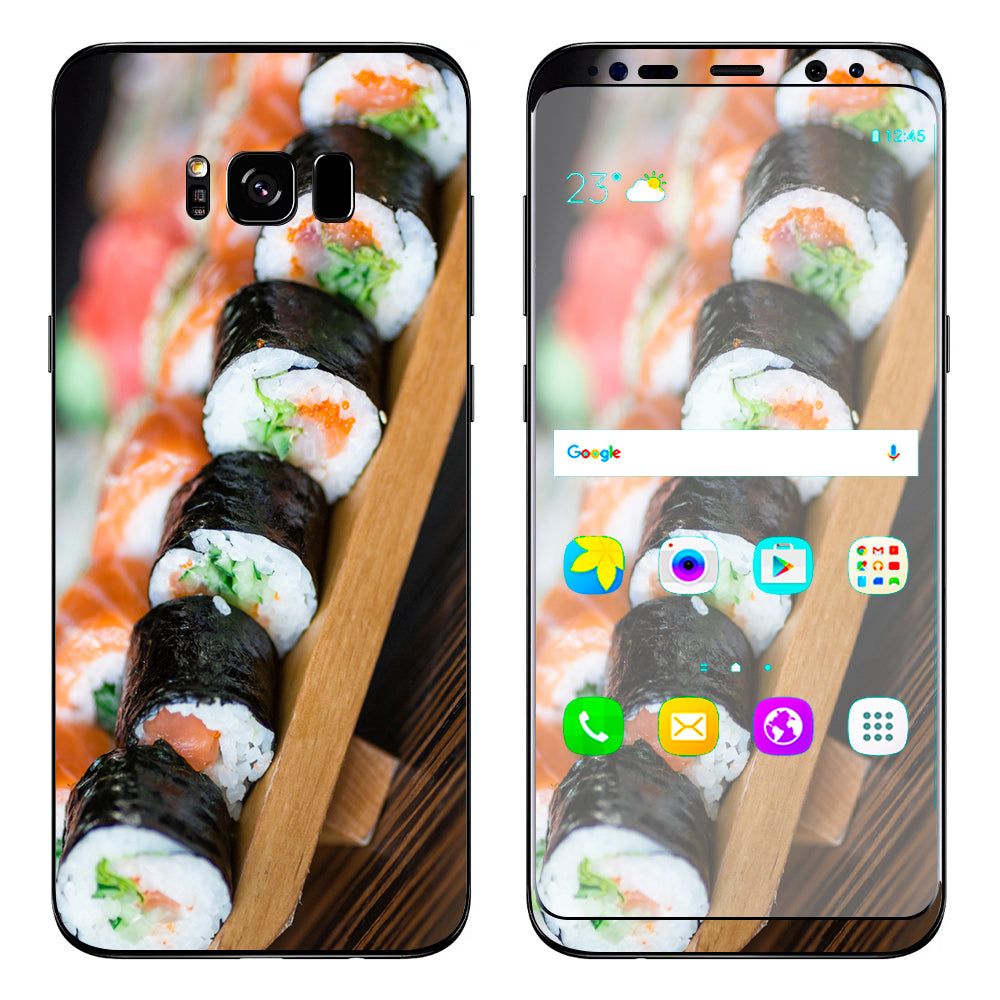  Sushi California Roll Japanese Food  Samsung Galaxy S8 Skin