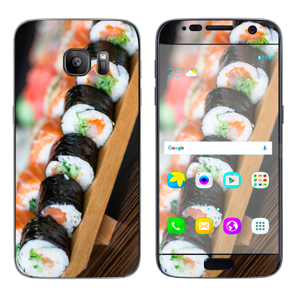  Sushi California Roll Japanese Food  Samsung Galaxy S7 Skin