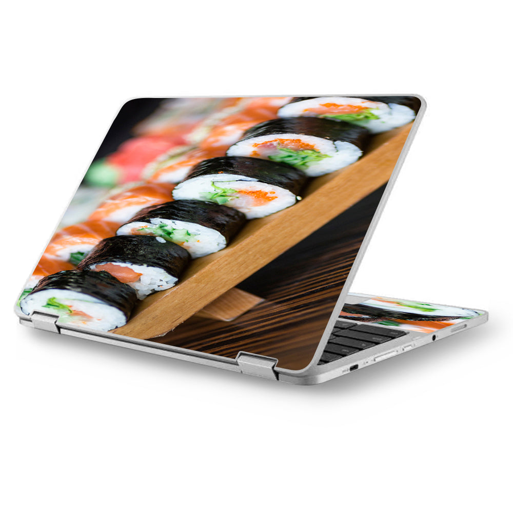  Sushi California Roll Japanese Food  Asus Chromebook Flip 12.5" Skin