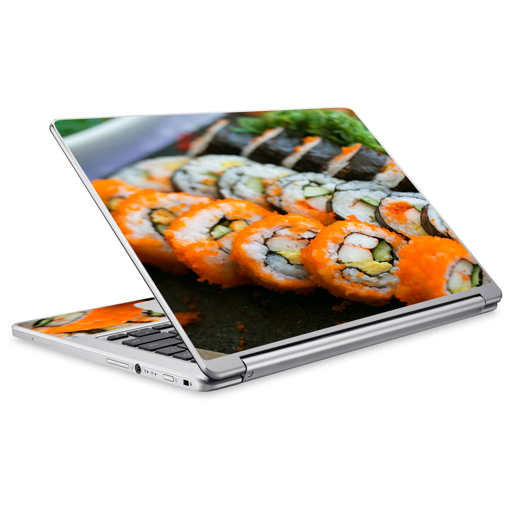  Sushi Rolls Eat Foodie Japanese Acer Chromebook R13 Skin