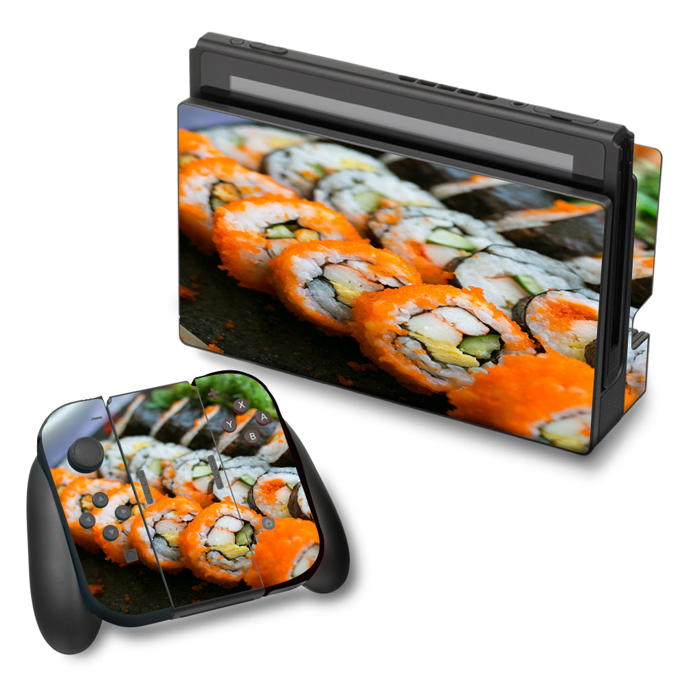  Sushi Rolls Eat Foodie Japanese Nintendo Switch Skin