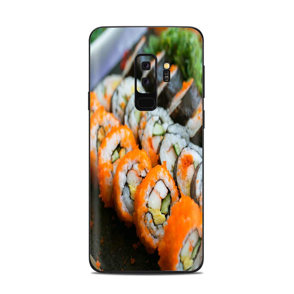  Sushi Rolls Eat Foodie Japanese Samsung Galaxy S9 Plus Skin