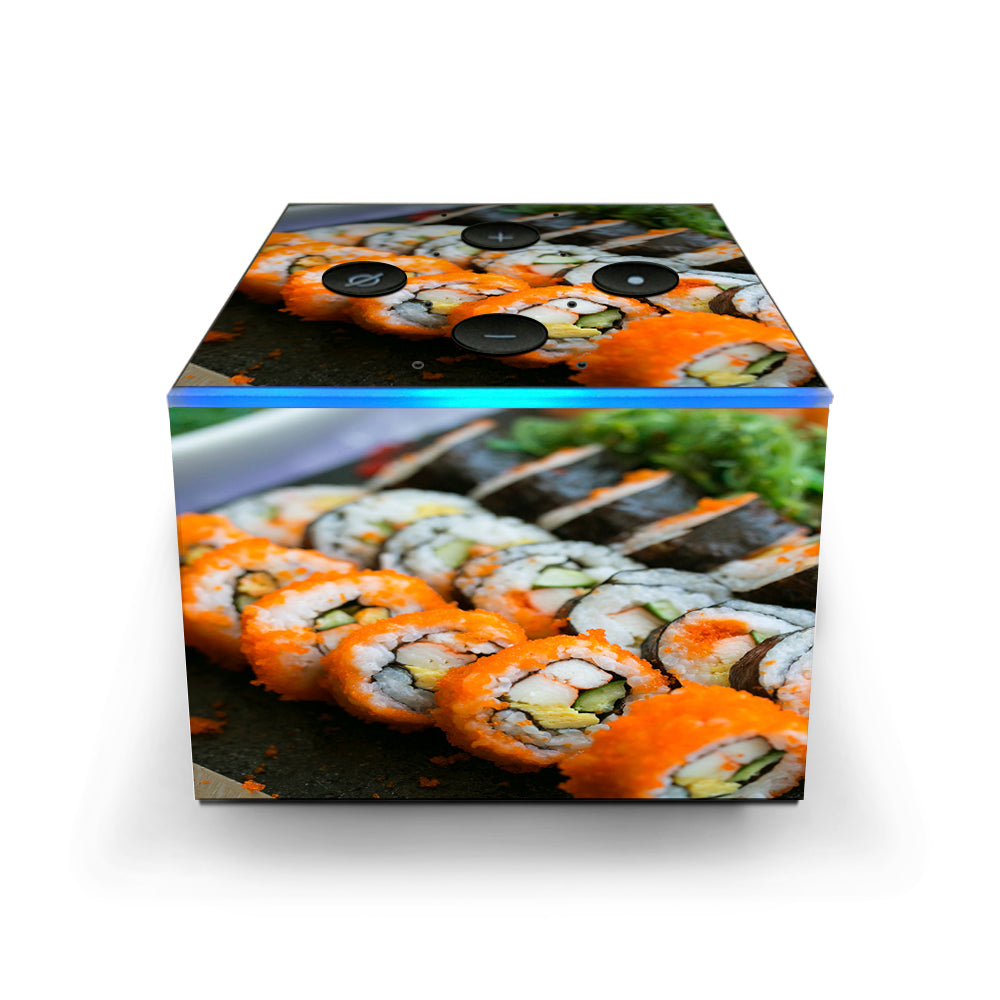  Sushi Rolls Eat Foodie Japanese Amazon Fire TV Cube Skin