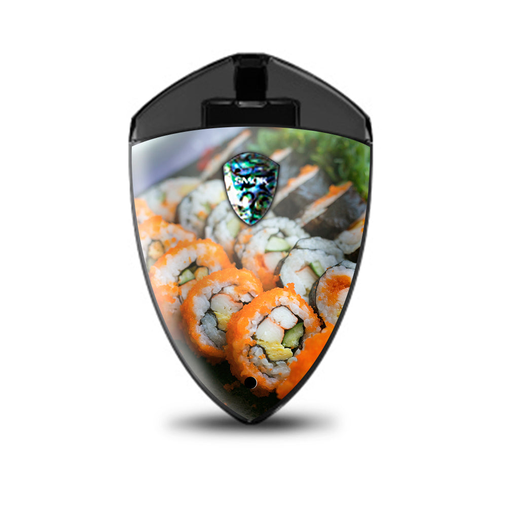  Sushi Rolls Eat Foodie Japanese Smok Rolo Badge Skin