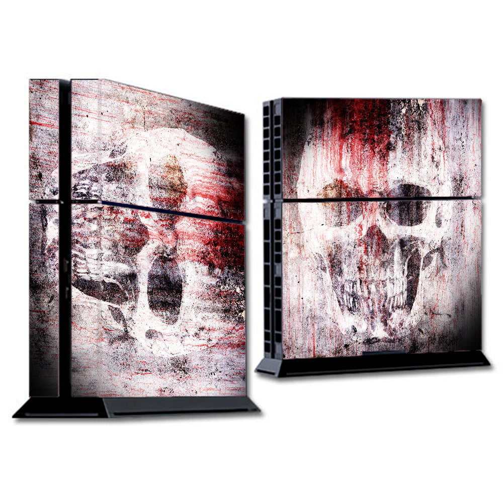  Tattered Skull Blood Skull Dead Sony Playstation PS4 Skin