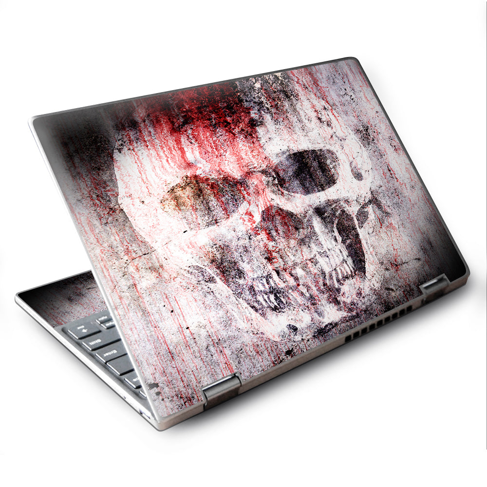  Tattered Skull Blood Skull Dead Lenovo Yoga 710 11.6" Skin