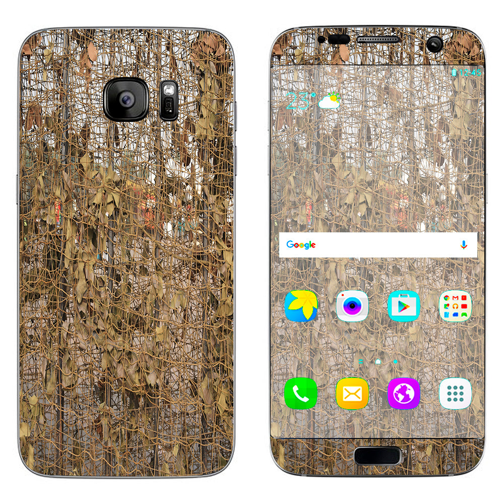  Tree Camo Net Camouflage Military Samsung Galaxy S7 Edge Skin