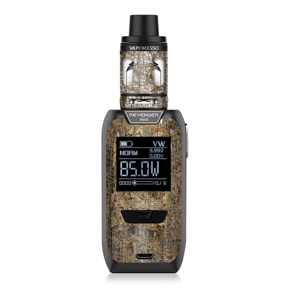 Skin Decal for Vaporesso Revenger MINI Vape / tree camo net camouflage military itsaskin.com Skin Decal for Vaporesso Revenger MINI Vape / tree camo net camouflage military itsaskin.com