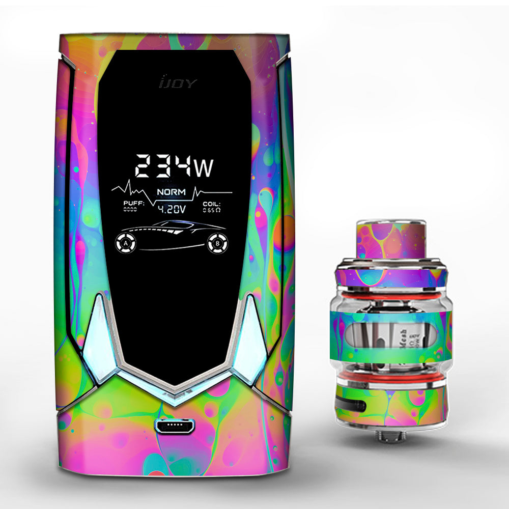  Trippy Tie Die Colors Dripping Lava iJoy Avenger 270 Skin