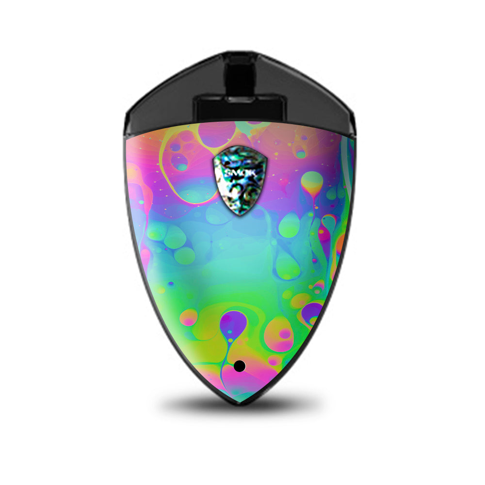  Trippy Tie Die Colors Dripping Lava Smok Rolo Badge Skin