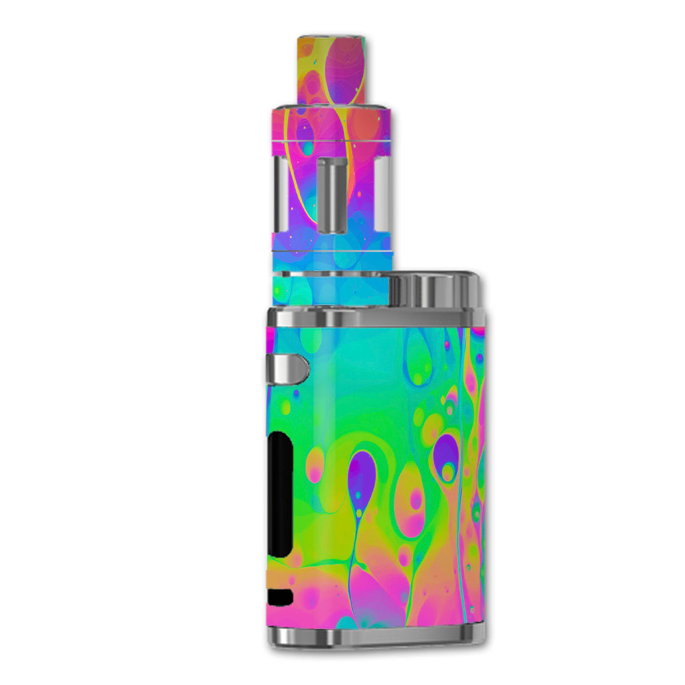 Skin Decal for eLeaf iStick Pico 75W Vape / trippy tie die colors