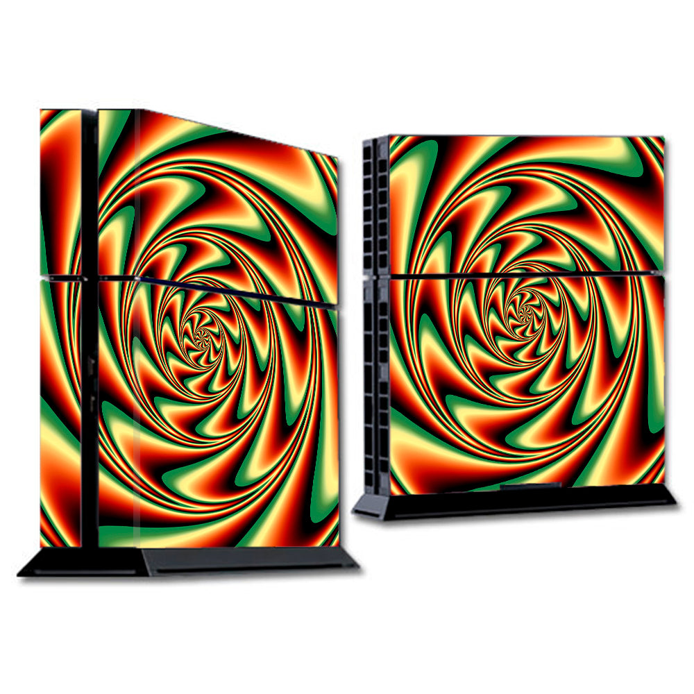  Trippy Motion Moving Swirl Illusion Sony Playstation PS4 Skin