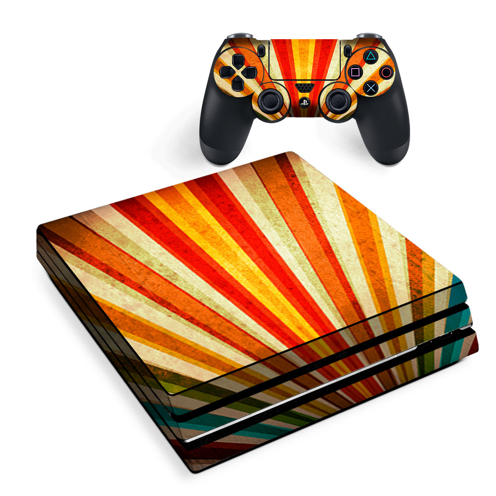 Sunbeams Colorful Sony PS4 Pro Skin