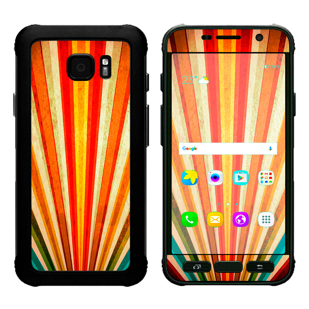  Sunbeams Colorful Samsung Galaxy S7 Active Skin