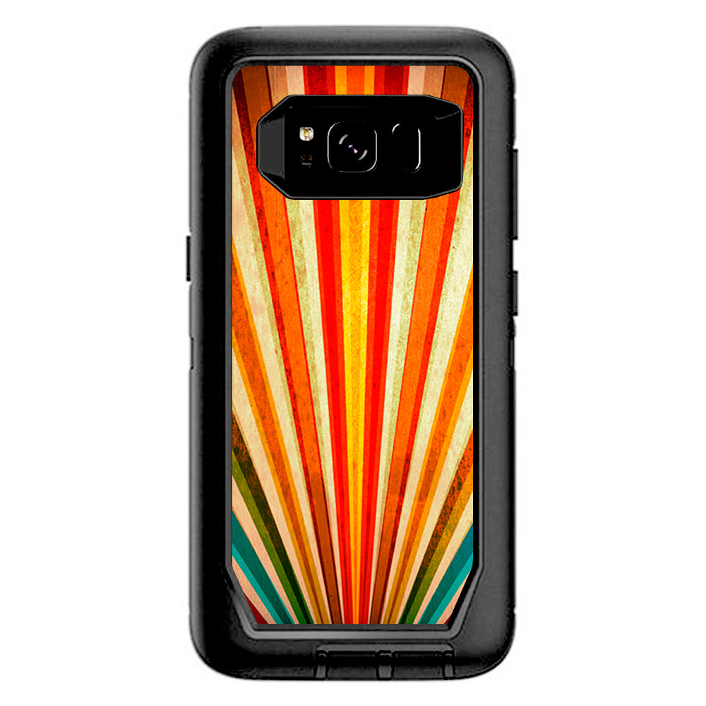  Sunbeams Colorful Otterbox Defender Samsung Galaxy S8 Skin