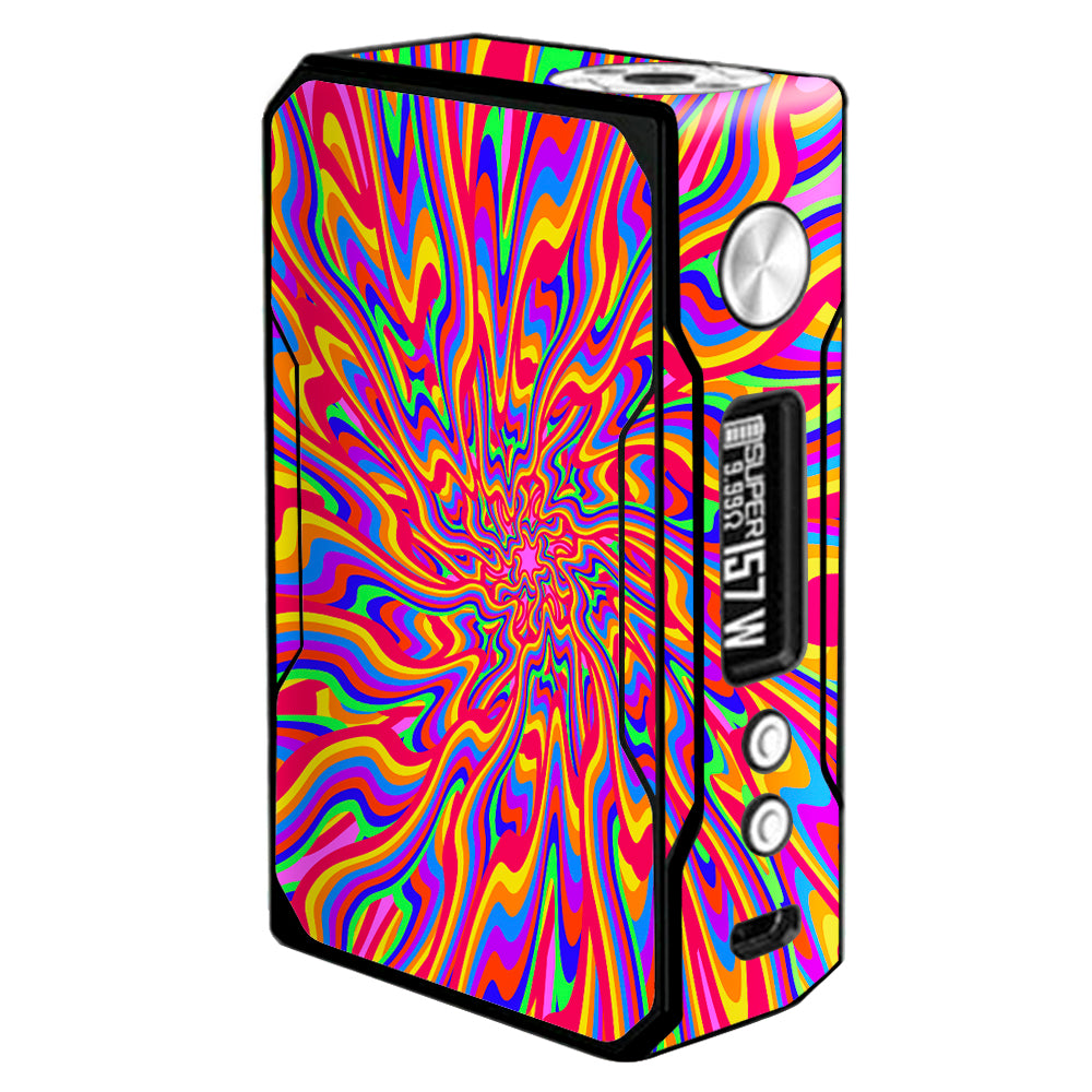  Optical Illusion Colorful Holographic Voopoo Drag 157w Skin