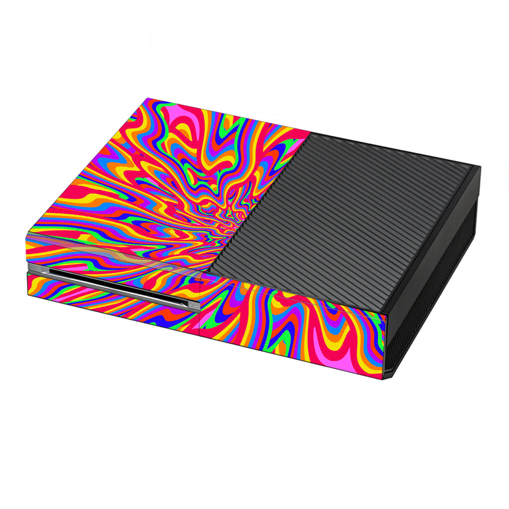  Optical Illusion Colorful Holographic Microsoft Xbox One Skin