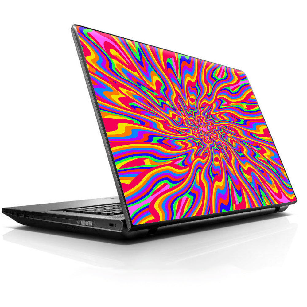  Optical Illusion Colorful Holographic HP Dell Compaq Mac Asus Acer 13 to 16 inch Skin